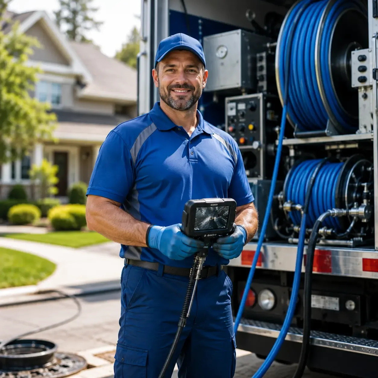 Local outdoor drain cleaning specialists in Albany, IN